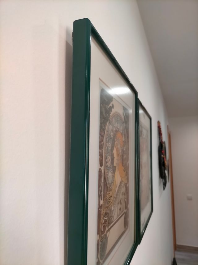 2 CUADROS CRISTAL DEL ZODÍACO