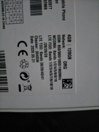 OPPO con 128gb cómo nuevo