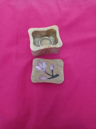 Joyero de artesanía 