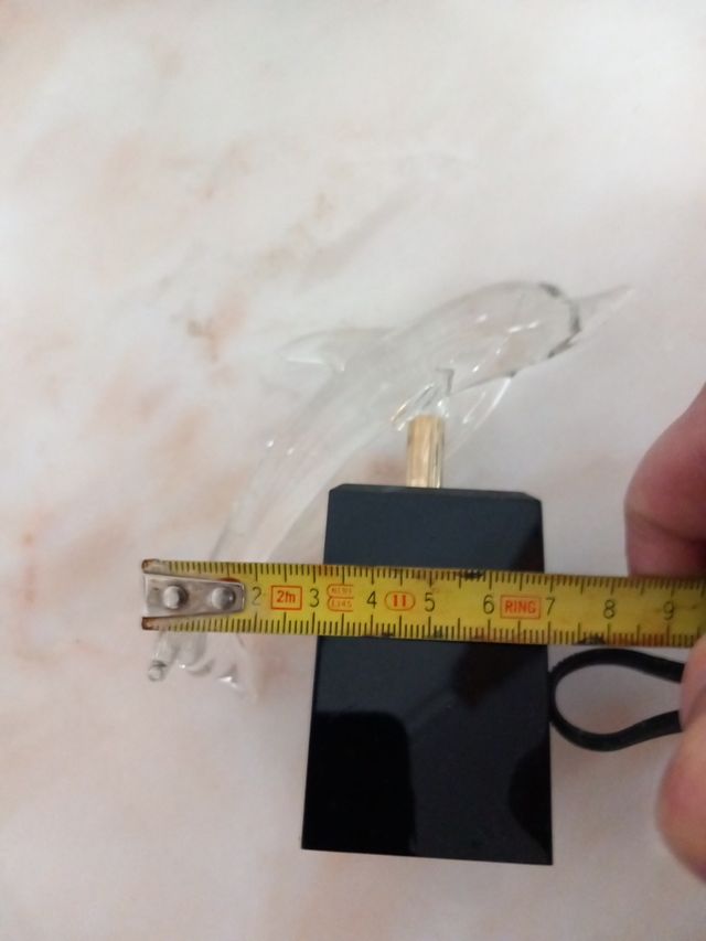 Delfín de cristal