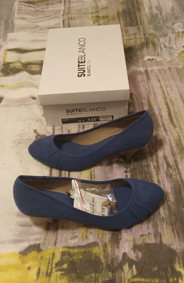 Zapatos Blanco Talla 39