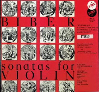 3xLP Biber “Sonatas for Violin”