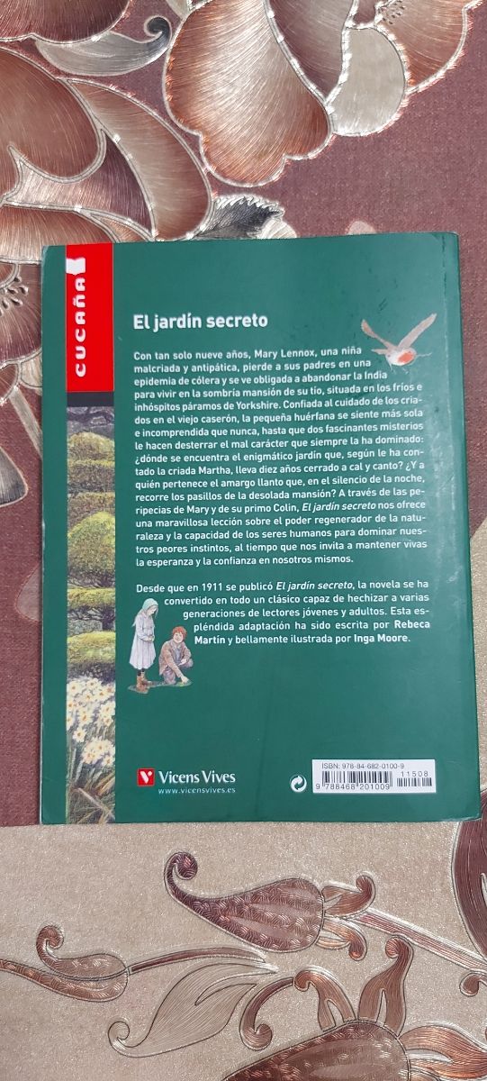 Libro EL JARDIN SECRETO .