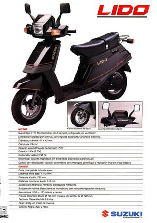 Moto Suzuki Lido Vario