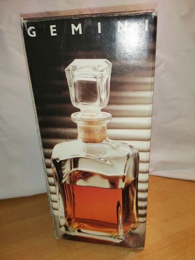 Decantador cristal vintage