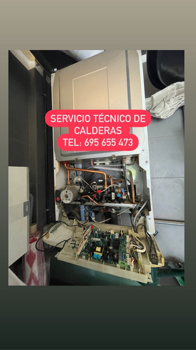 Servicio tecnico autorizado de caldera, averias