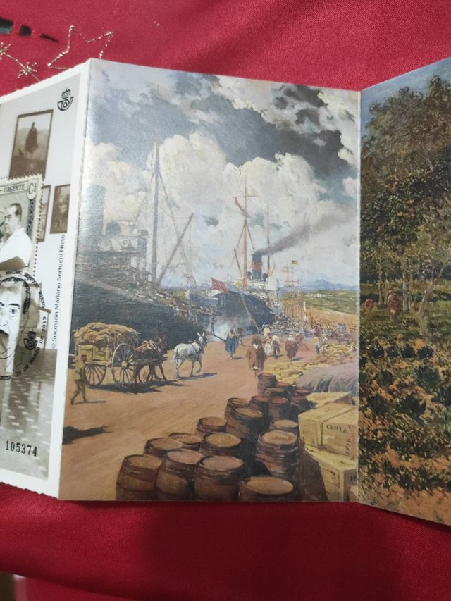 Sobre Primer Día Circulación Mariano Bertuchi Niet