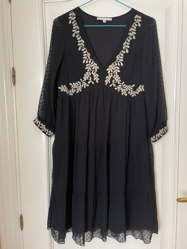 Abito Tintoretto in chiffon taglia 38