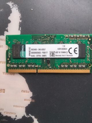 Kingston KVR13S9S8/4 - Memoria RAM de 4 GB