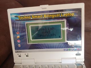 Ordenador,portátil bilingüe,niños.