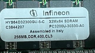 Ordenador Vintage funcionando