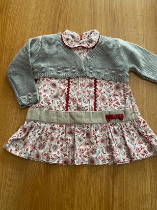 Vestido invierno niña 9 meses YOEDU 