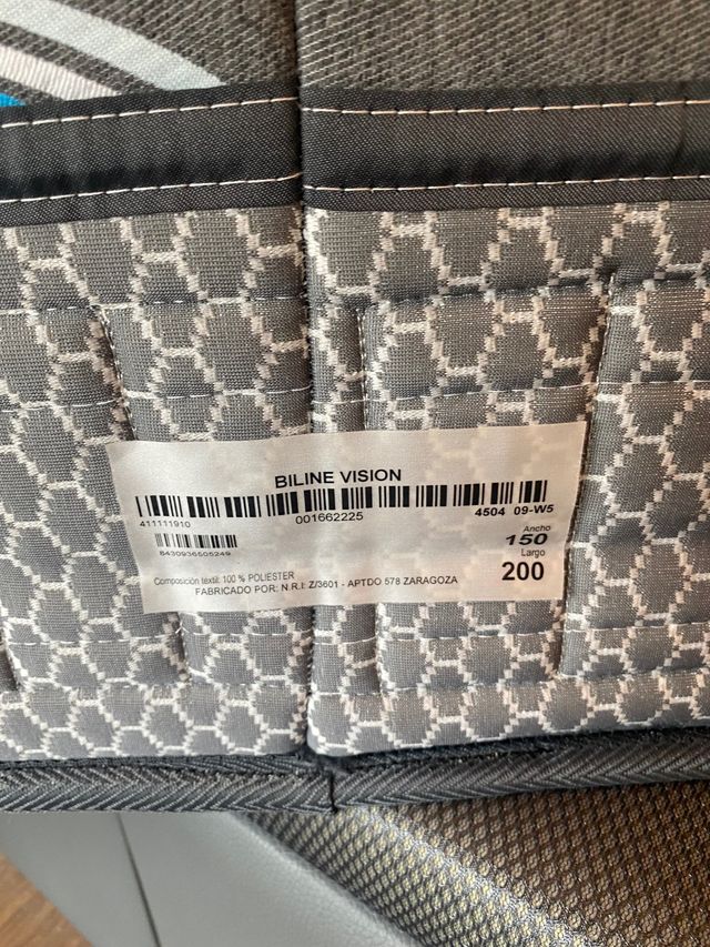 Colchón 1,5 x 2 metros