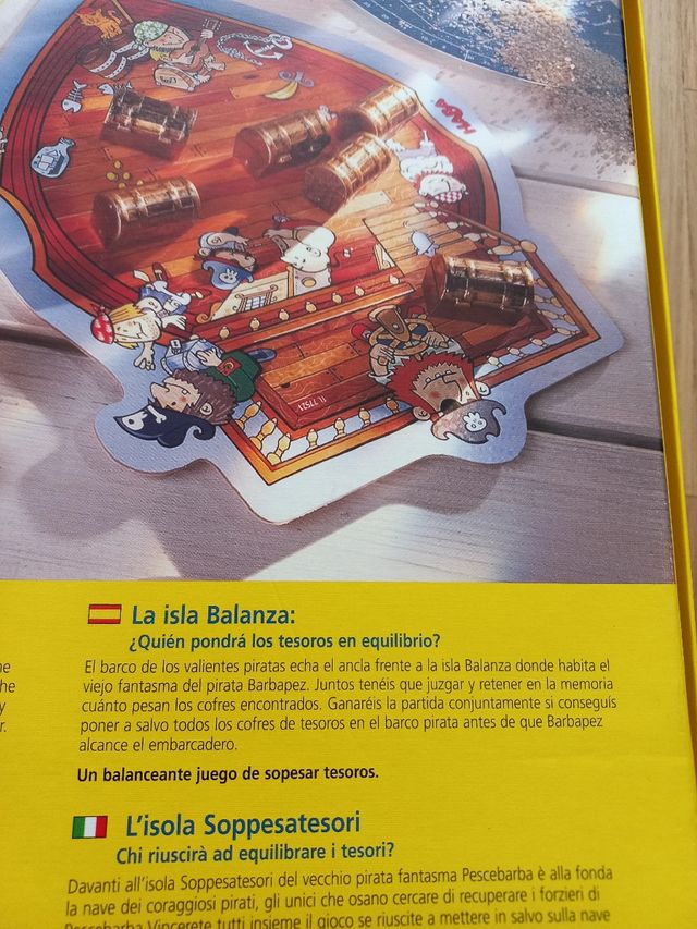 Juego de mesa "La isla balanza" de Haba