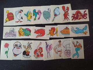 🧜‍♀️22 Cromos La Sirenita (Disney)