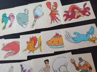 🧜‍♀️22 Cromos La Sirenita (Disney)