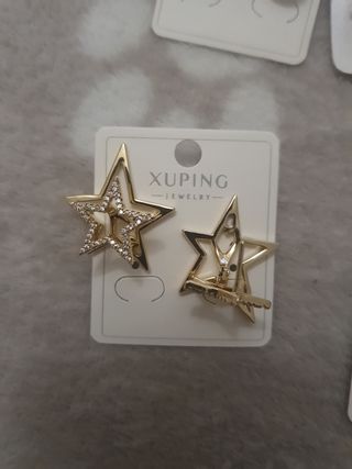 Pendientes baño oro LIQUIDACIÓN 
