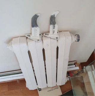 Radiador hierro colado blanco