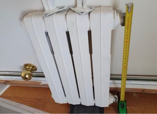 Radiador hierro colado blanco