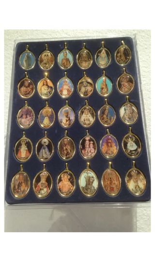 Colección medallas Vírgenes de España