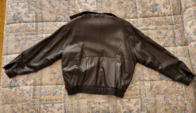 Chaqueta de cuero XL para hombre