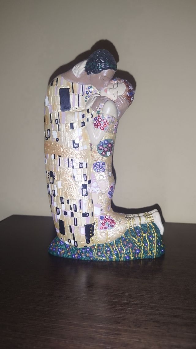 Figura Beso de Klimt 20cm