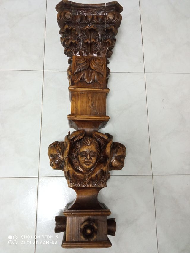 Antica scultura religiosa in legno