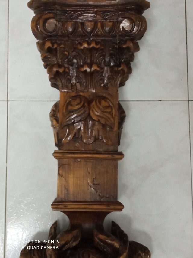 Antica scultura religiosa in legno