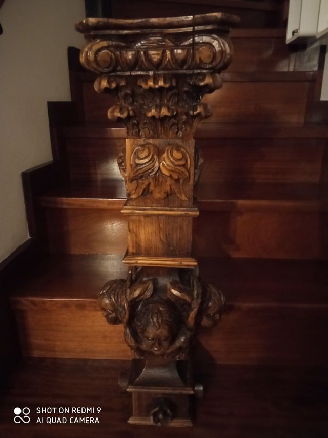 Antica scultura religiosa in legno