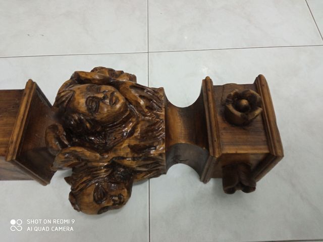 Antica scultura religiosa in legno