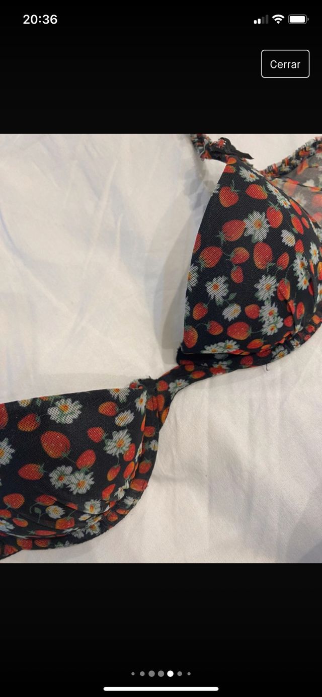 Conjunto sujetadores usados una vez,nuevos.