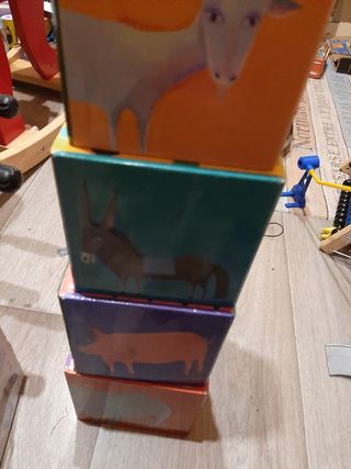 Cubos de apilar para bebé o peque