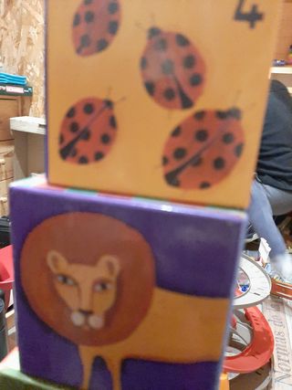 Cubos de apilar para bebé o peque