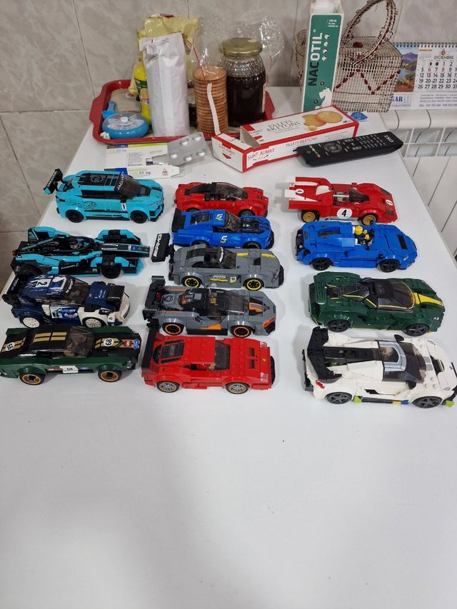 Colección 13 coches Lego Speed
