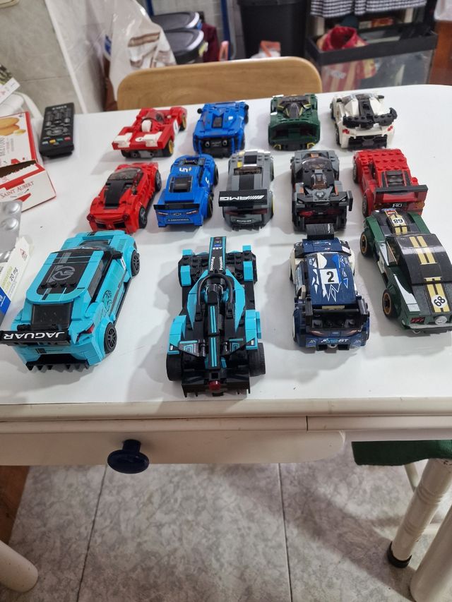 Colección 13 coches Lego Speed