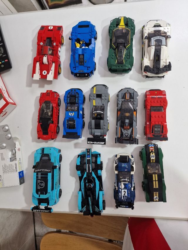 Colección 13 coches Lego Speed