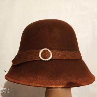 sombrero de fieltro 100% lana, estilo vintage