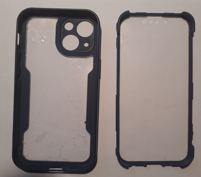 Funda / carcasa 360 iPhone 13 mini azul medianoche