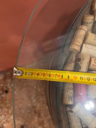 BARRIL de madera CON TAPA/MESA