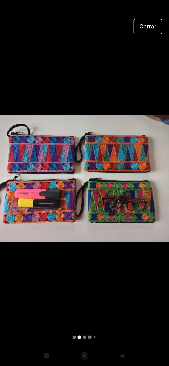 Bolsito monedero estuche