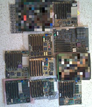 Placa base 386 Octek AMD 386DX-33