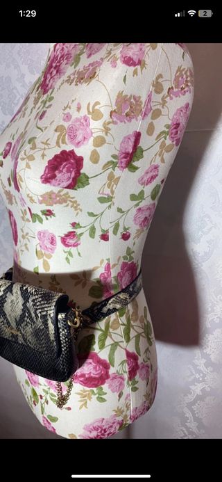 Nuevo precioso bolso desigual riñonera 2 en 1