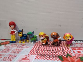 LOTE MUÑECOS PATRULLA CANINA