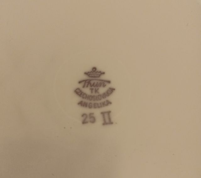 6 Piatti Thun Czechoslovakia Angelika Sigillati