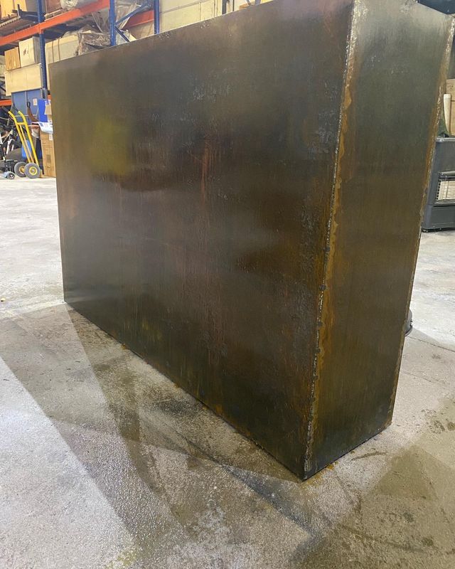 Fioriera in Acero Corten, fioriera