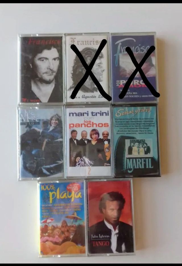 Lote cassettes precintados