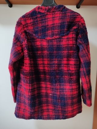 Chaqueta oversize borreguillo
