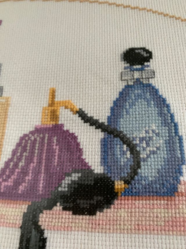 Cuadro antiguo hecho a mano