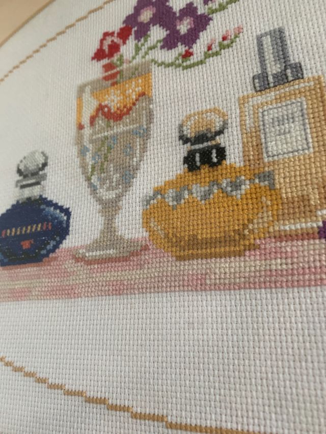 Cuadro antiguo hecho a mano