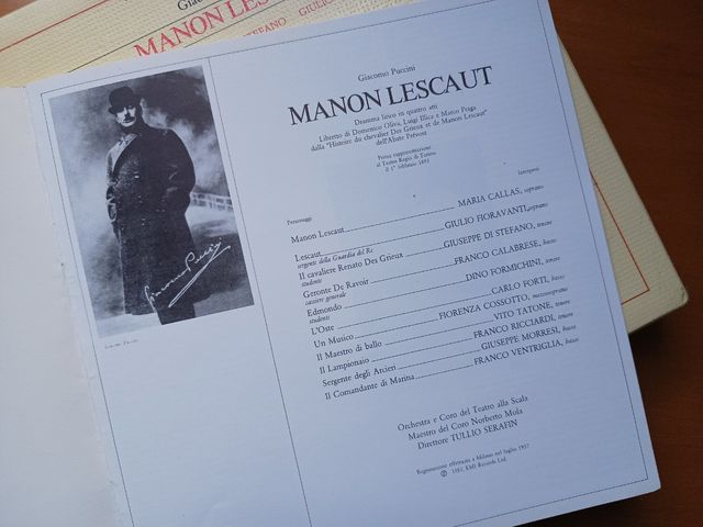 Teatro alla Scala - Manon Lescaut 1957
